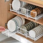 Grande Slim Plates & Bowls Cabinet Organizer