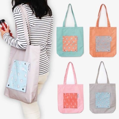 Foldable Travel Tote Bag Ladies Style Degree