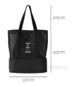 Weekender Thermal Insulated Tote Bag Picnic Bag Insulated Tote Staycation Bag Summer Tote Bags Beach Bags For Women Mesh Beach Bag Style Degree Sg Singapore