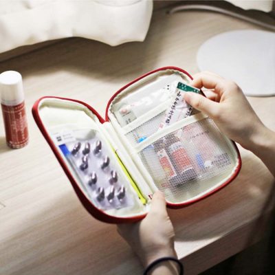 Friendly Hearts First Aid Organizer