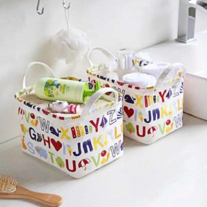 Kid's Collapsible Mini Basket Organizer Storage Box Children Baby Style Degree Sg Singapore