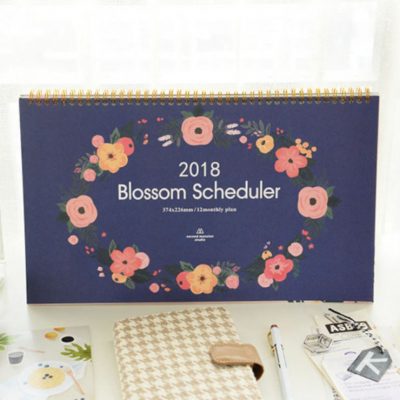 blossom 2018 calendar planner scheduler table organizer organiser style degree sg singapore