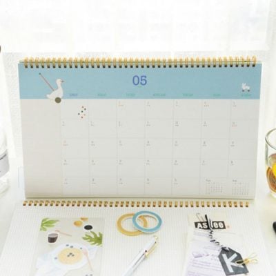 flamingo 2018 calendar planner scheduler table organizer organiser style degree sg singapore