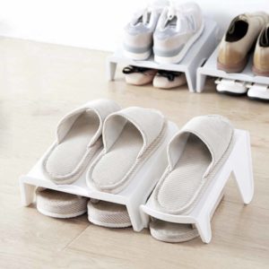 Double Layer Shoe Rack Organizer Shoes Holder Box Style Degree Sg Singapore