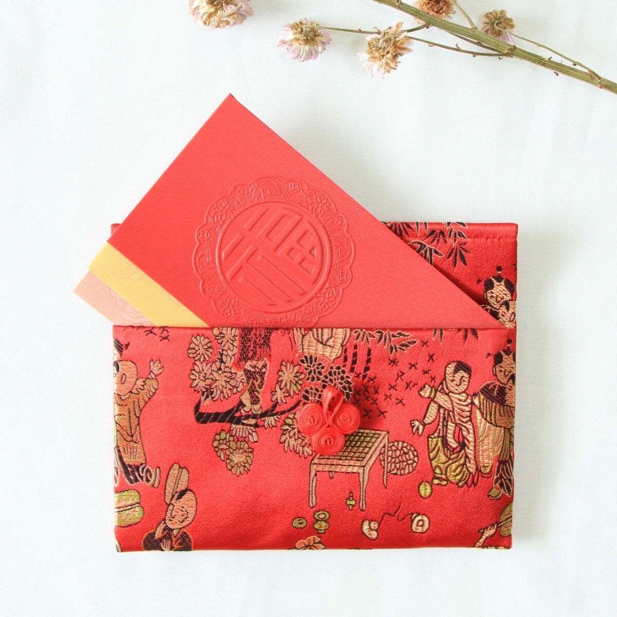 red packet organizer organiser pouch holder ang hong bao chinese new year 2018 style degree sg singapore