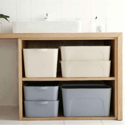 Essentials Storage Box Organizer Organiser Home Decor Living Style Degree Sg Singapore