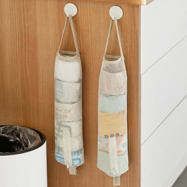 REFRESH Plastic Bag Hanging Organizer & Dispenser Plastic Bag Storage Plastic Bag Holder Plastic Bag Dispenser Style Degree Sg Singapore