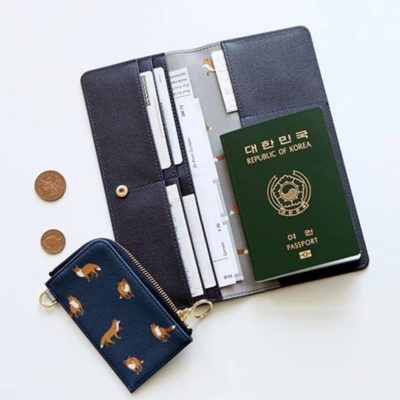 Fauna passport wallet holder pouch ticket organiser organizer style degree sg singapore