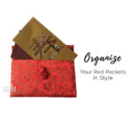 red packet organizer organiser pouch holder ang hong bao chinese new year 2018 style degree sg singapore