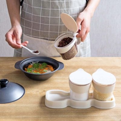Kitchen Condiment Holder (3pc Set)