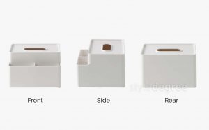Tissue Multi Holder Box cover home deco living room organizer organiser style degree sg singapore