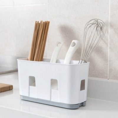 Hanging Utensils Utensil Holder Organizer Organiser Washing Sponge Kitchen Cooking Cutlery Style Degree Sg Singapore