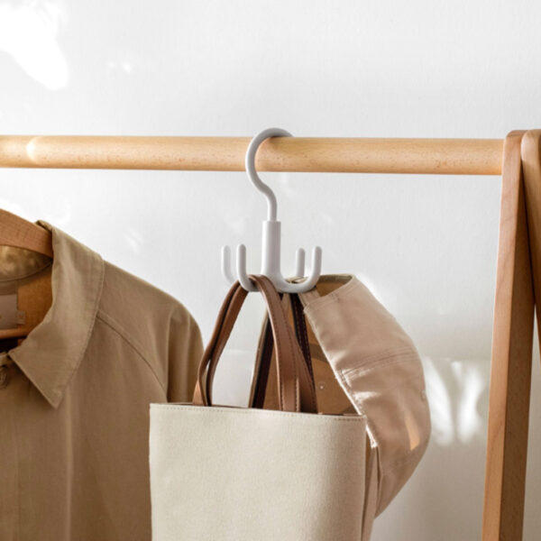 Hook Closet Hanger Clothes Cabinet Wardrobe Handbag Bag Belt Scarf Ties Style Degree Singapore Sg