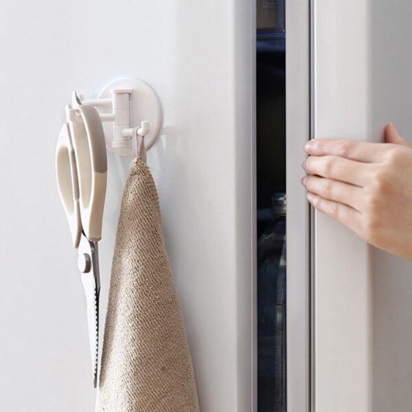 Triple Wall Holder, multifunctional, multi holder, kitchen holder, wall holder, triple hooks, style degree, singapore, sg