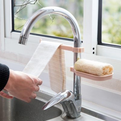 Basin Towel Sponge Soap Hanger Organizer Organiser Style Degree Sg Singapore