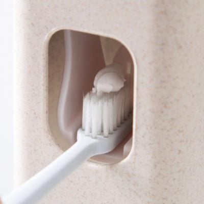 Toothpaste Dispenser Holder Organizer Organiser Teeth Washing Brushing Brush Style Degree Sg Singapore
