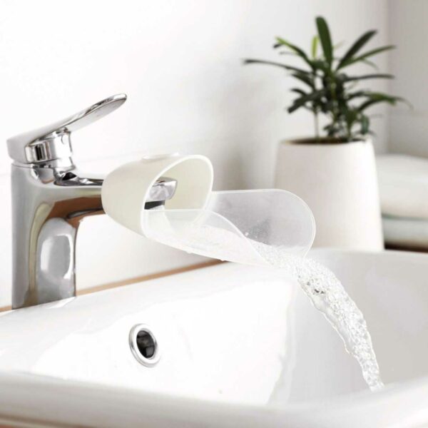 Waterfall Tap Faucet Extender Children Kids Baby Washing Hands Basin Bathroom Toilet Kitchen Style Degree Sg Singapore