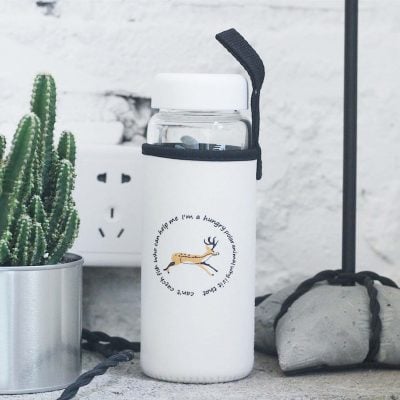 natural glass bottle tumbler tea fruits thermal flask flasks vacuum style degree sg singapore