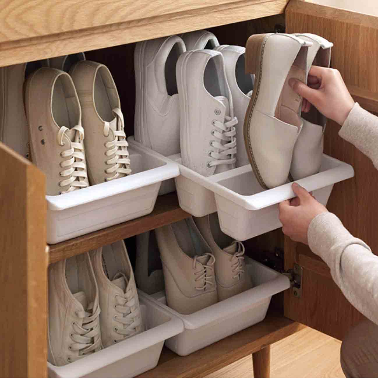 Tidily Footwear Organizer, shoe organiser, shoe cabinet, shoe organisation, organization, decluttering, home improvement, style degree, singapore, sg