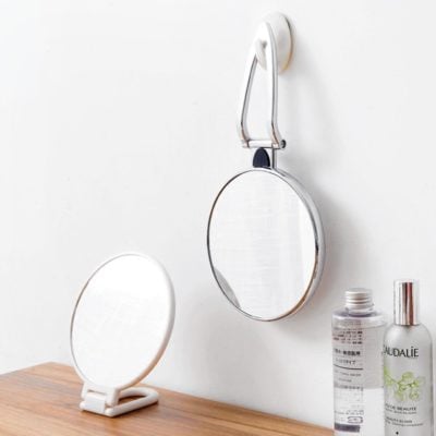 3-Way Retro Mirror, desk mirror, hand-held, makeup mirror, foldable, compact mirror, cosmetics, style degree, singapore, sg