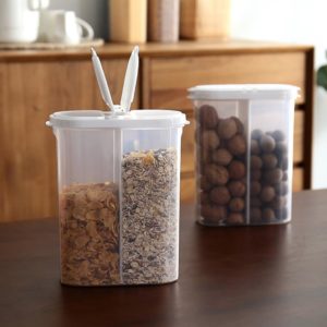 Halves Food Holder, dry food jar, dry goods storage, snacks container, cereal container, storage box, kitchen storage, style degree, singapore, sg