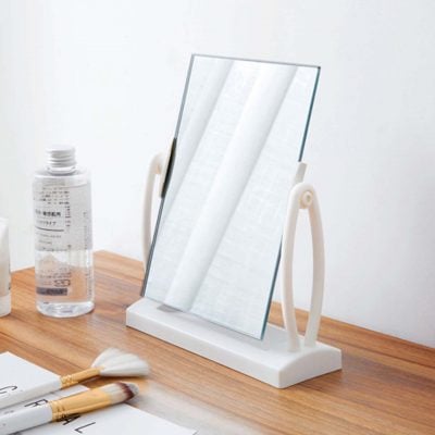Rotating Cosmetics Mirror cosmetic make-up beauty desk style degree sg singapore
