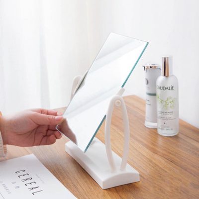 Rotating Cosmetics Mirror cosmetic make-up beauty desk style degree sg singapore