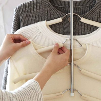 Clothes Hanger Wardrobe Closet Shirt Organizer Organiser Hanging Style Degree Sg Singapore