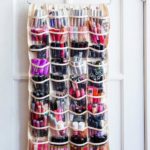 Keep makeup products in hanging organizer, makeup storage ideas, cheap storage hacks, genius home organization hacks, Style Degree, Singapore, SG, StyleMag.