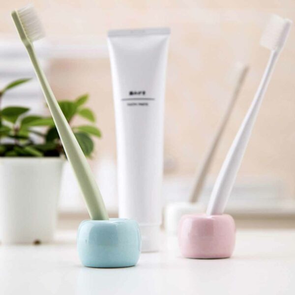 Minimalist Toothbrush Holder, minimalistic, bathroom decor, essentials, pastel, toothbrush, style degree, singapore, sg