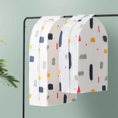 Nature Hanging Clothes Cover, closet, wardrobe, organization, organisation, anti-dust cover, protector, clothes cover, style degree, singapore, sg