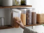 Halves Food Holder, dry food jar, dry goods storage, snacks container, cereal container, storage box, kitchen storage, style degree, singapore, sg