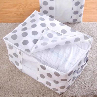 Clarity Quilt & Clothes Storage Bag, bedsheet storage bag, closet, wardrobe, linen, comforter, blanket storage, style degree, singapore, sg