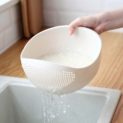 Clean Rice Strainer Kitchen Cooking Cook Fruit Vegetable Style Degree Sg Singapore
