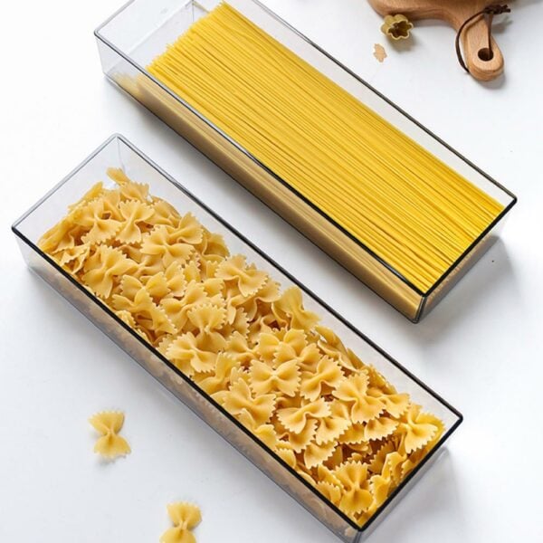 Slim Pasta & Food Storage Container Spaghetti Noodle Fridge Holder Style Degree Sg Singapore