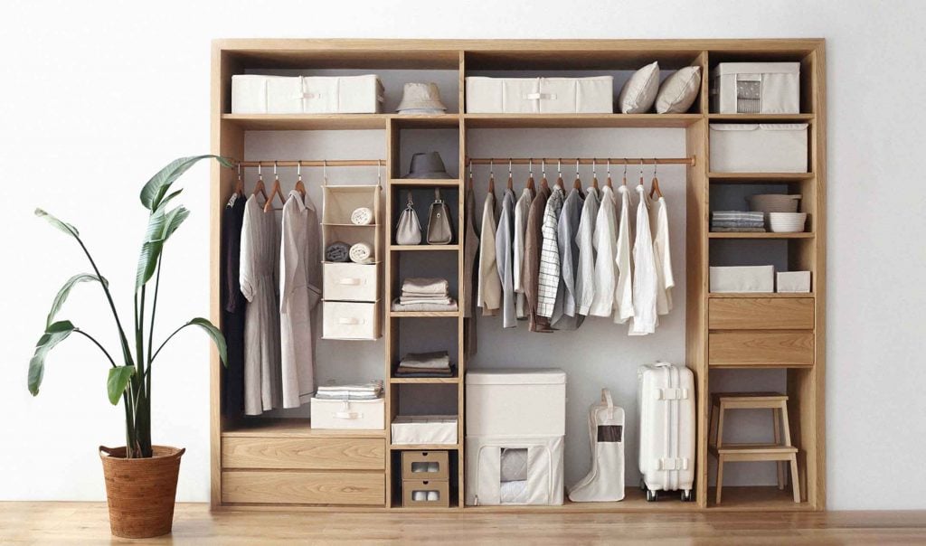 organization, organisation, organized life, closet organization, wardrobe organization, storage boxes, Japanese homes