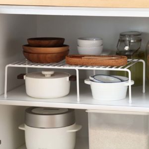 Extendable Kitchen Rack Organizer Cabinet Tabletop Organiser Pot Pans Utensils Holder Style Degree Sg Singapore