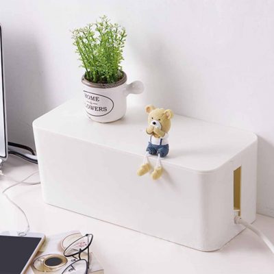 Basic Cable Management Box Phone Power Extender Organizer Organiser Style Degree Sg Singapore