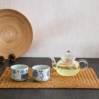 Oishii Rattan Table Mat Dining Cloth Style Degree Sg Singapore