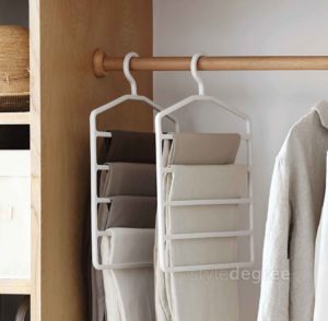Ladder Clothes Hanger, hangers for home, home accessories, laundry homes for home, clothes hangers, closet organization, wardrobe organisation, organiser, organizer, home improvement, home improvements, style degree sg singapore