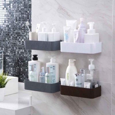 Minimalist Bathroom Wall Holder Shampoo Soap Toiletries Style Degree Sg Singapore