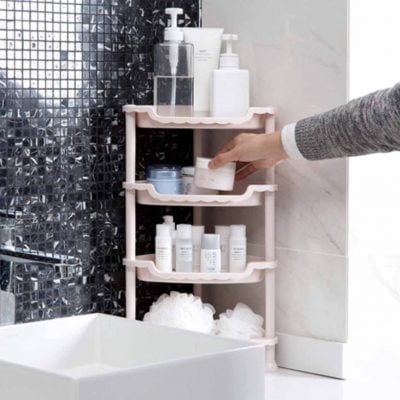 Triangle Standing Rack Toilet Toiletries Bathroom Style Degree Sg Singapore