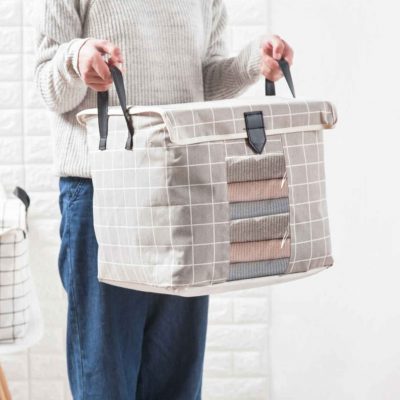 Retro Storage Bag Box Organizer Organiser Clothes Quilt Blanket Bedsheet Cover Style Degree Sg Singapore