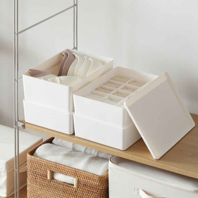 Pristine Undergarment Organizer Box Storage Underwear Lingerie Bra Socks Wardobe Organiser Style Degree Sg Singapore