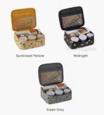 Citrus Multi Compartment Organizer Makeup Beauty Bag Pouch Toiletries Travel Style Degree Sg Singapore