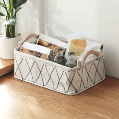 Exquisitely Mini Basket Desk Organizer Organiser Storage Box Makeup Cosmetics Food Snacks Style Degree Sg Singapore