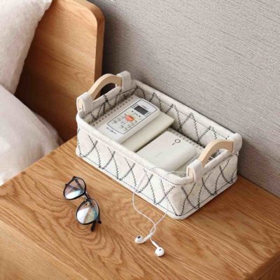 Exquisitely Mini Basket Desk Organizer Organiser Storage Box Makeup Cosmetics Food Snacks Style Degree Sg Singapore