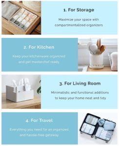 Home Decor Living Essentials Kitchen Toilet Bathroom Organizer Organiser BTO Guide Style Degree Sg