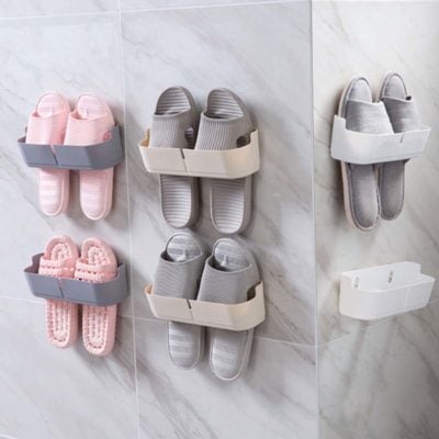 Slippers Flip Flops Wall Holder Hanging Organizer Organiser Shoe Rack Shoes Style Degree Sg Singapore