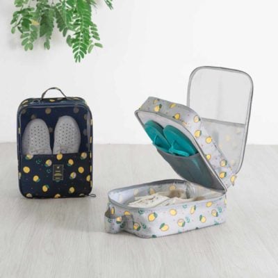 Citrus Travel Shoe Bag Sports Organizer Organiser Slippers Style Degree Sg Singapore